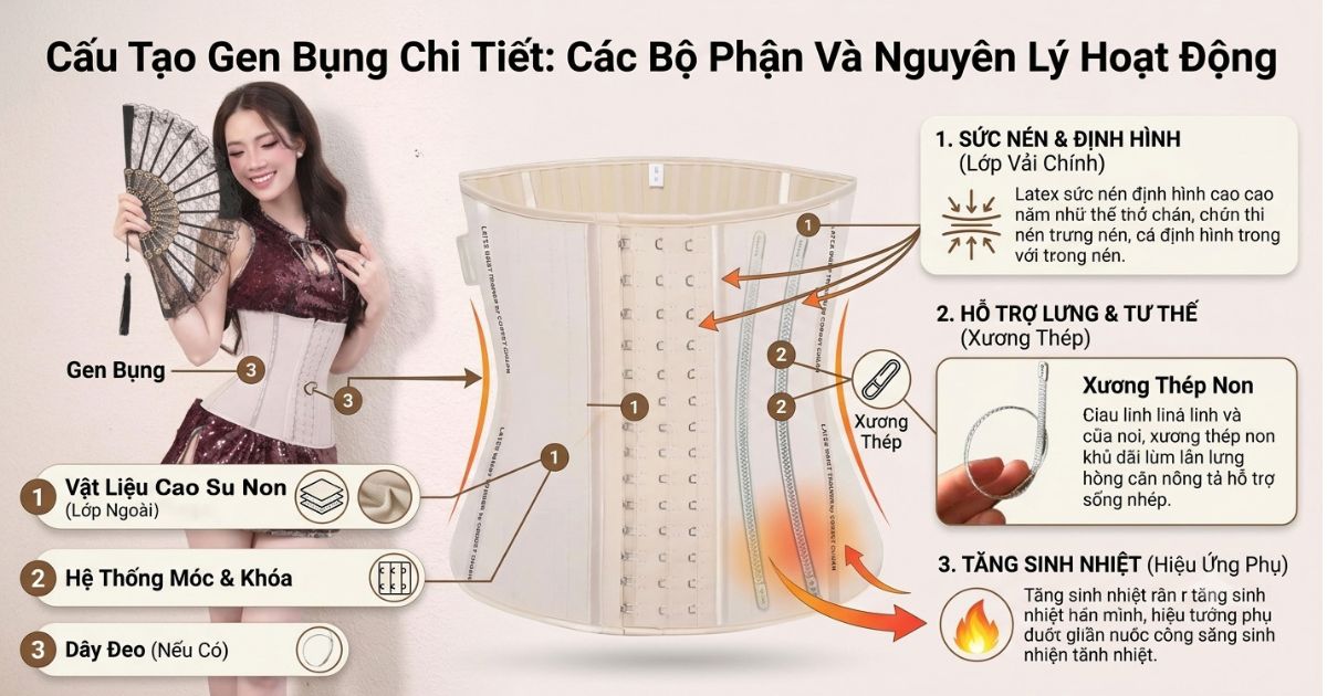 Cấu Tạo Gen Bụng