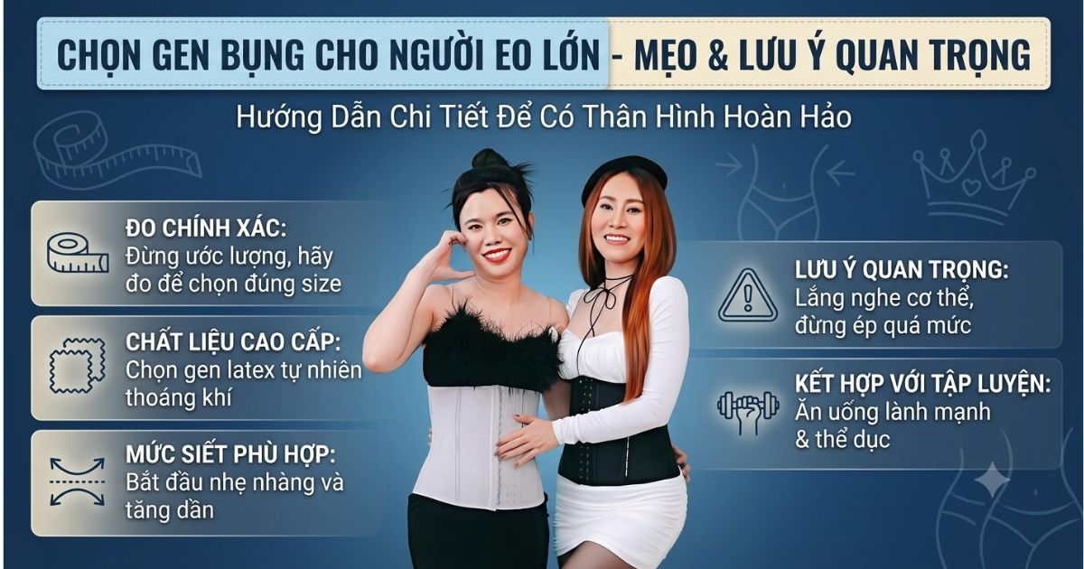 Chọn gen cho eo lớn