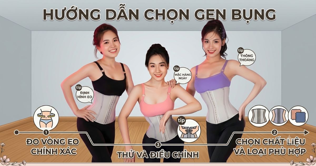 Chọn gen bụng phù hợp