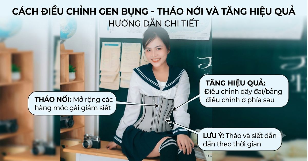 Cách điều chỉnh gen bụng