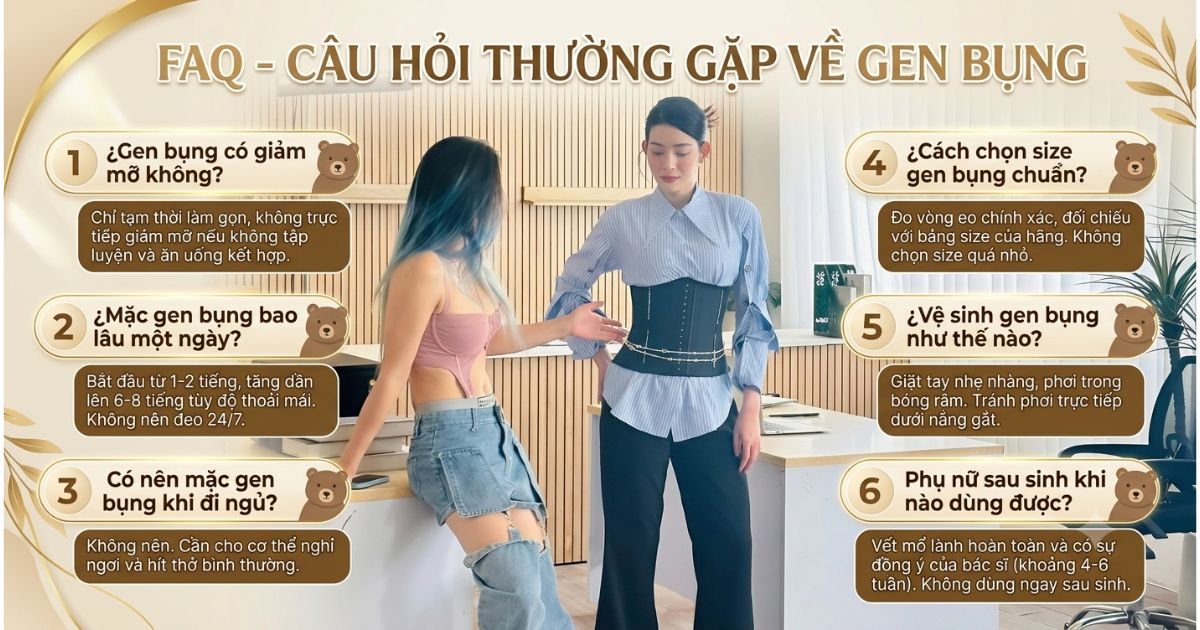 FAQ gen bụng