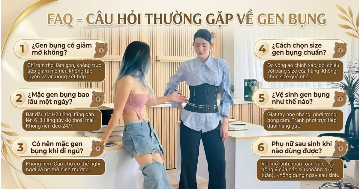 FAQ gen bụng