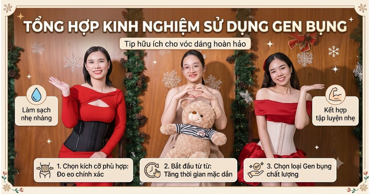 Kinh nghiệm sử dụng gen bụng