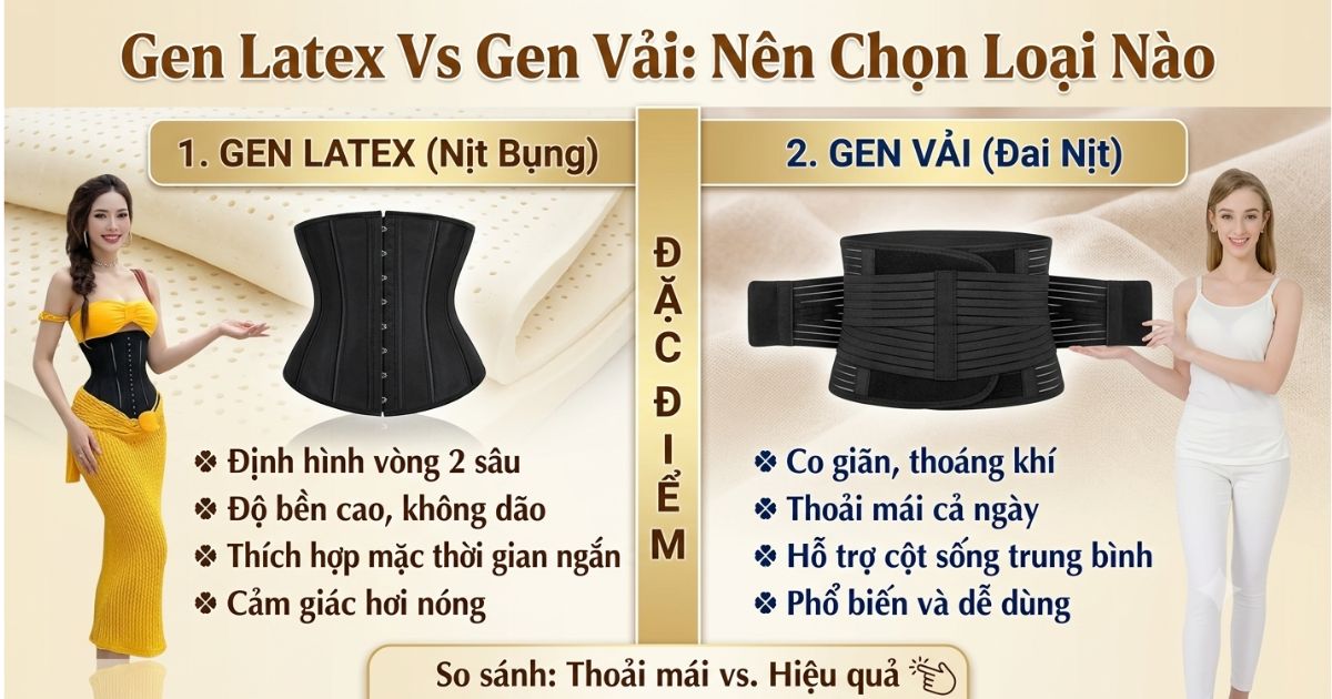 So sánh gen latex và gen vải