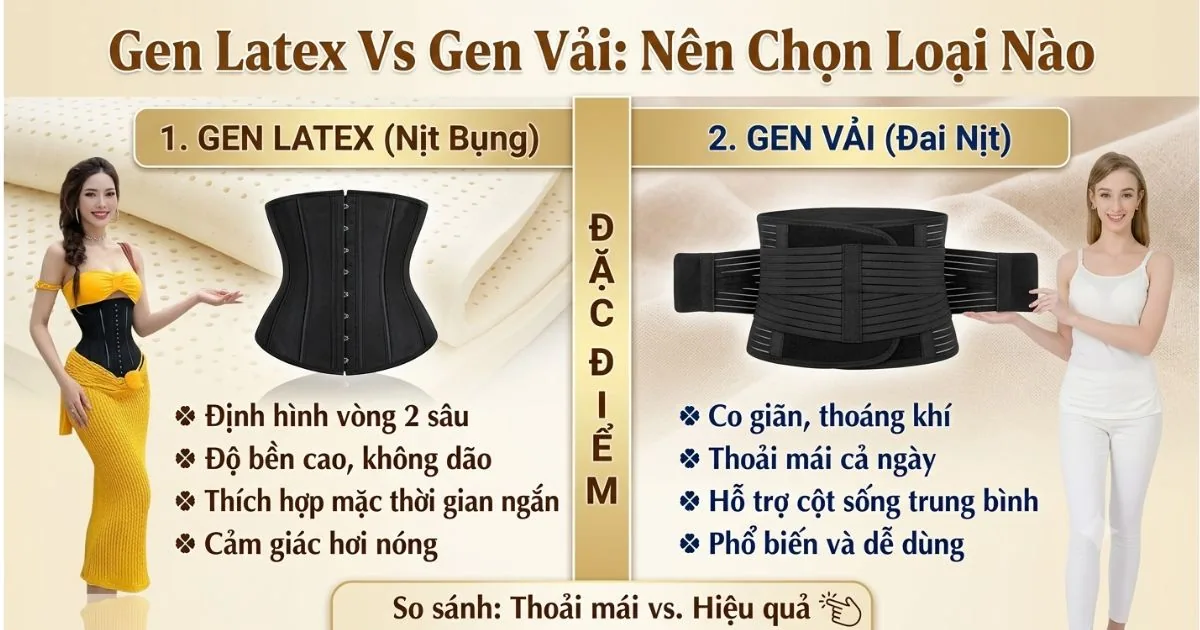 So sánh gen latex và gen vải
