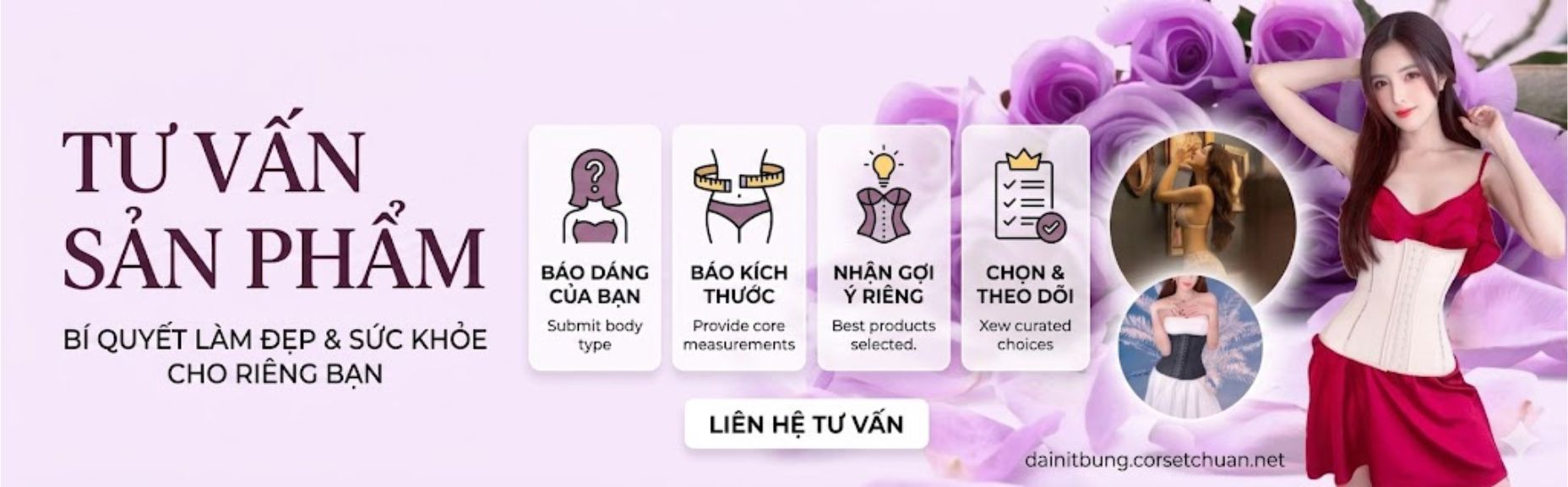 Tư Vấn Sản Phẩm Corset chuẩn